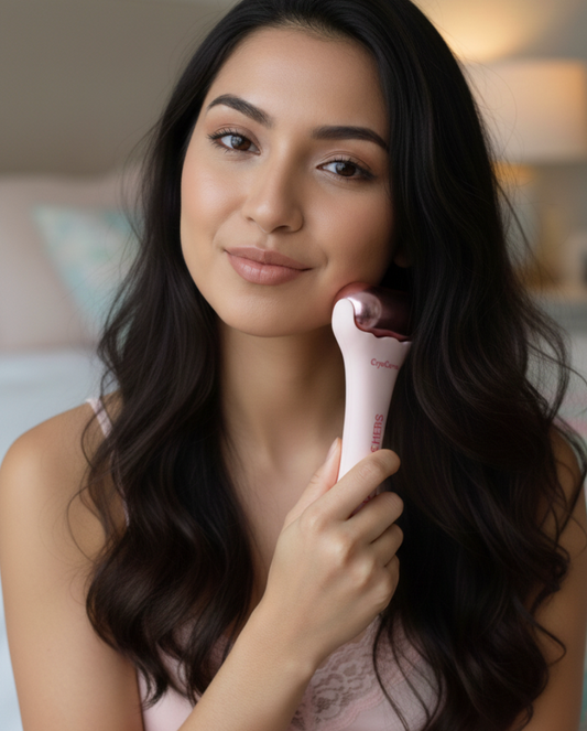 5-Minute Cold Therapy: How CryoCurve Ice Roller Depuffs and Refreshes Your Face Instantly