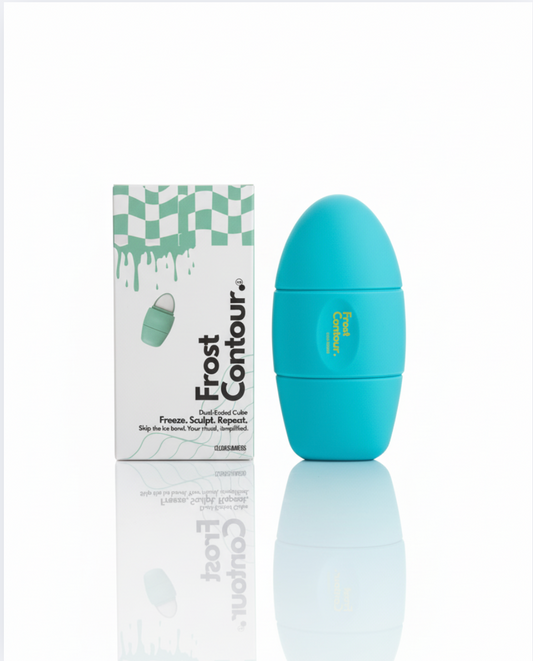 Frost Contour Ice Roller in Blue Green
